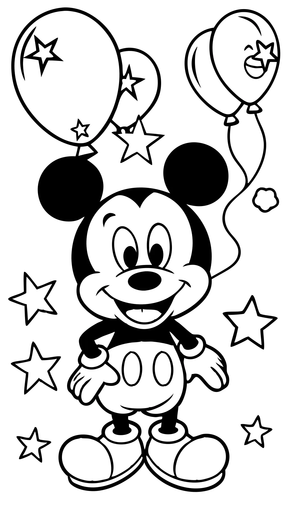 coloriages mignons faciles Disney